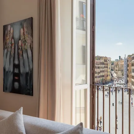 Spanish Steps Caesar Apartament Rzym